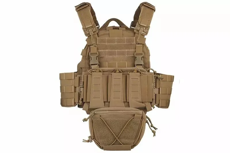 Porta Placas Táctico ARC Coyote Marrón WOSPORT
