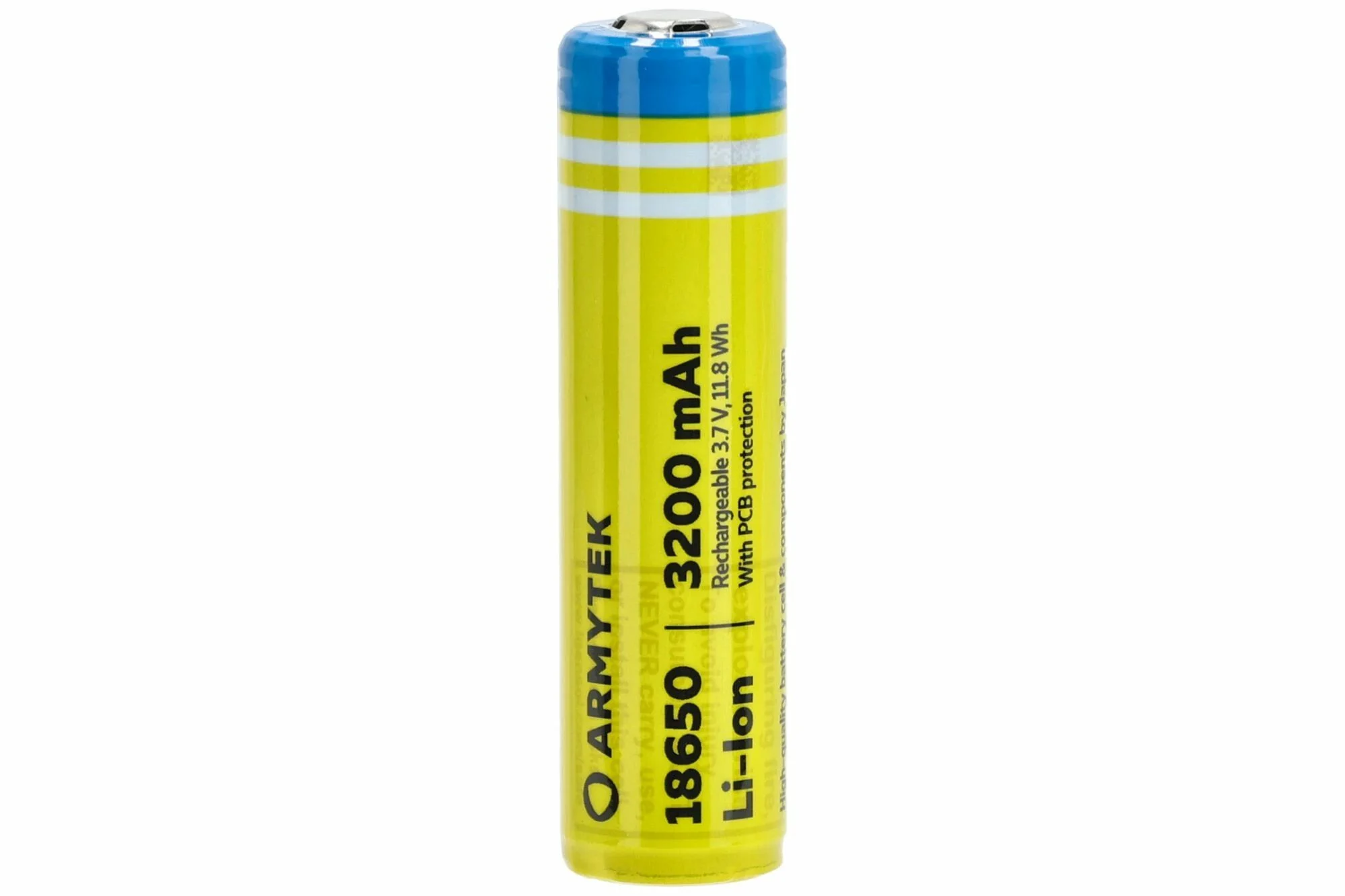 Batería recargable 18650 Li-Ion 3200mAh con PCB Armytek