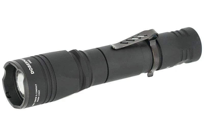Armytek Dobermann Pro 1400 Lumens Linterna Táctica Hot Light Negro