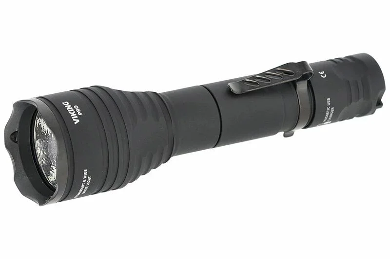 Viking Pro 2200 Lumens Linterna Táctica Luz Blanca Negro Armytek