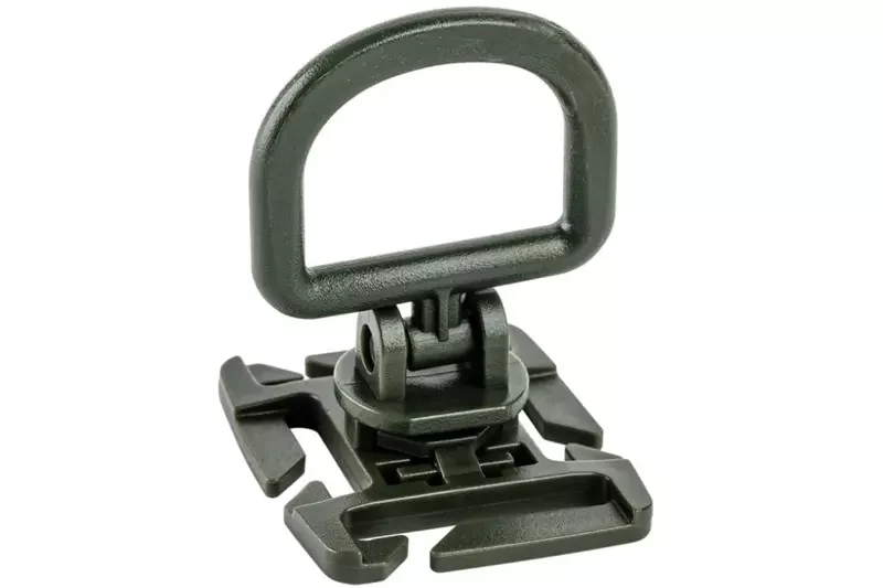 Rotating D-Ring Molle Green OD A10 Equipment