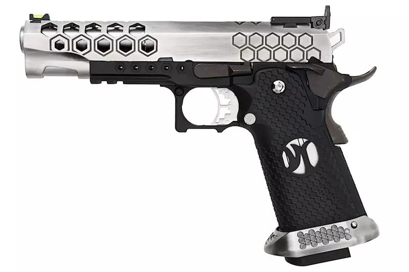HX2501 Competition Full metal Negro / Plata ARMORER WORKS Gas