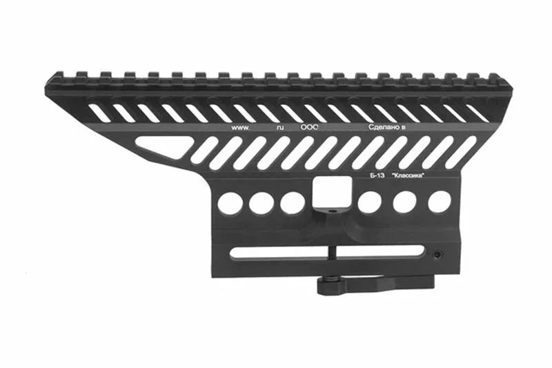 Soporte óptico lateral B13 AK para SAIGA-12K TM Negro 5KU