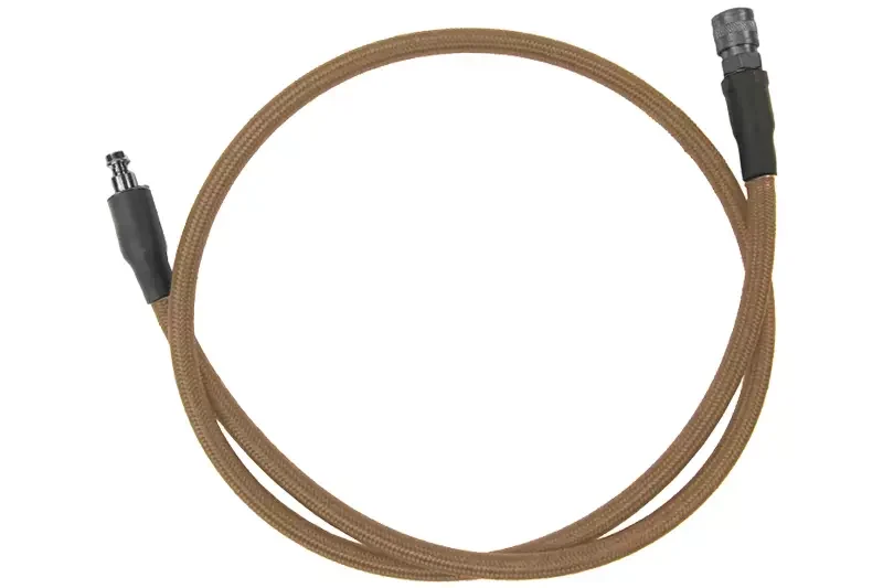 HPA línea de alto flujo de nylon trenzado Tan US Male to EU Female 8mm BALYSTIK