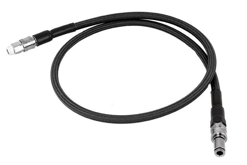BALYSTIK Línea HPA negra de nylon trenzado de alto flujo