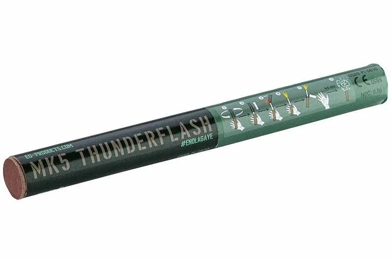 MK5 Thunderflash 120 dB Bastón detonador Enola Gaye