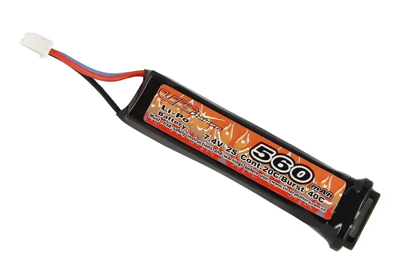 Batería Lipo 7.4v 560mAh 20C para AEP VB