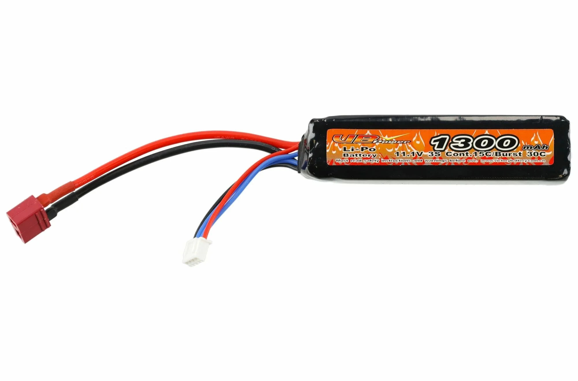 Batería Lipo 11.1V 1300mAh Stick DEAN VB