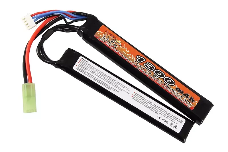 Batería Lipo 11.1v 1300mAh 15C Double Stick VB