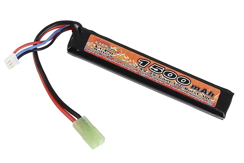 Batería Lipo 7.4v 1500mAh 15C 1 Stick VB