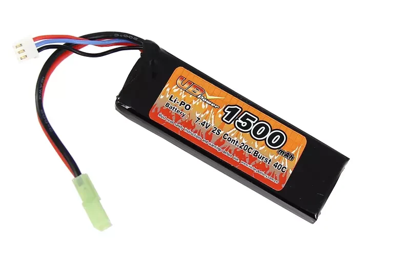 Batería Lipo 7.4v 1500mAh 20C VB