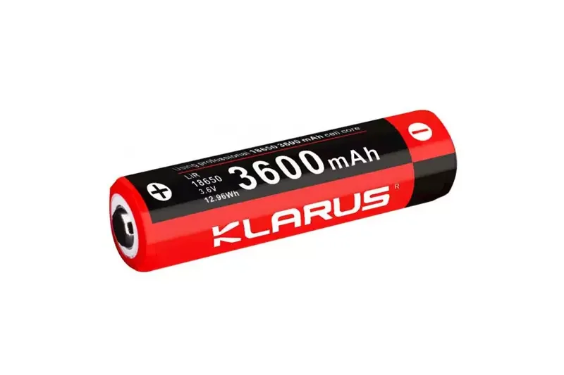 Batería de litio recargable Klarus 18650 3600mAh