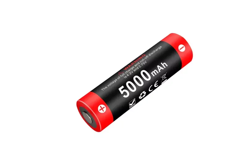 Batería de litio recargable KLARUS 21700 5000mAh