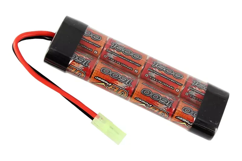 Batería NiMH 9,6v 1600mAh tipo Mini VB