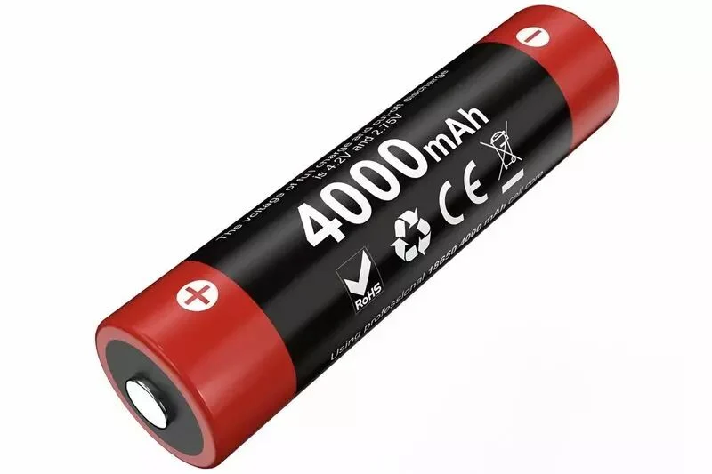 Batería de litio recargable KLARUS 18650 4000mAh