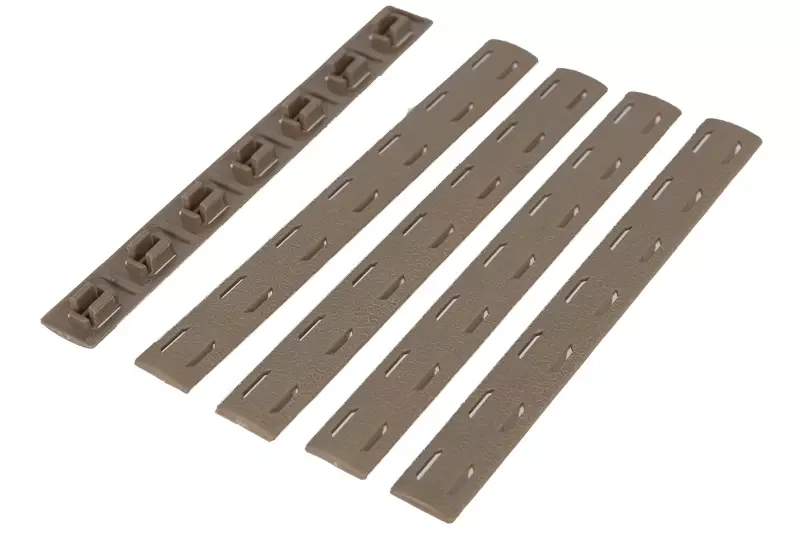 Kit 5 Raíles Tapa DE M-LOK tipo BCM MP