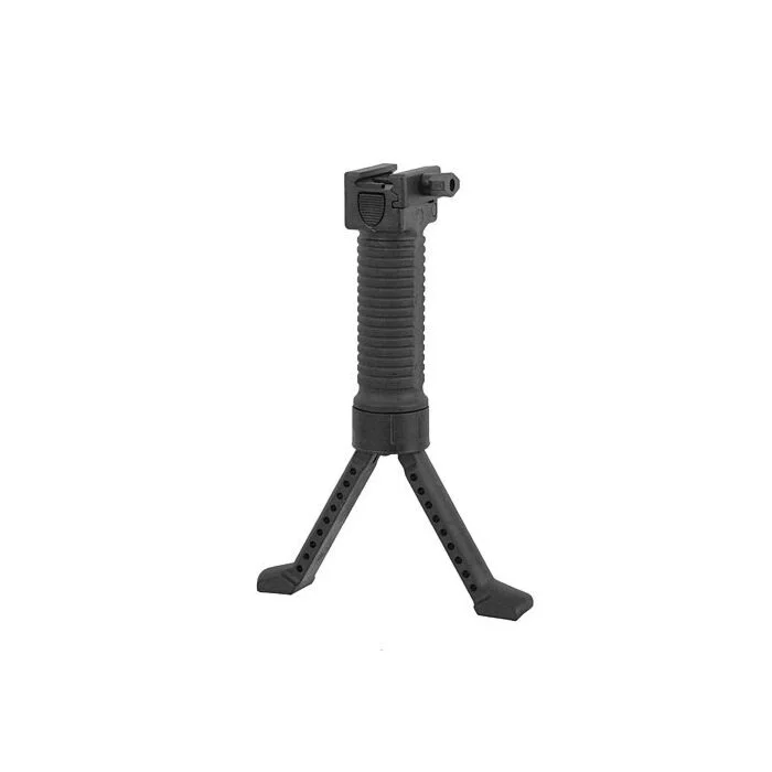Bipod/Maner pentru RIS negru ACM