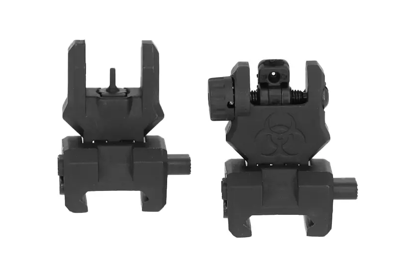 Miras de hierro abatibles delanteras y traseras Gen3 Biohazard FMA