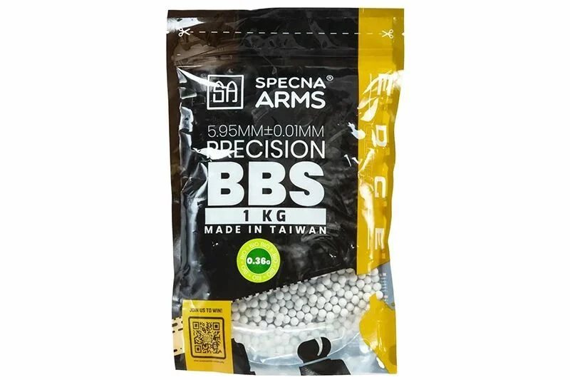 Bolsa de 2700 bolas de 0,36 g Bio Precision EDGE ULTRA SPECNA ARMS
