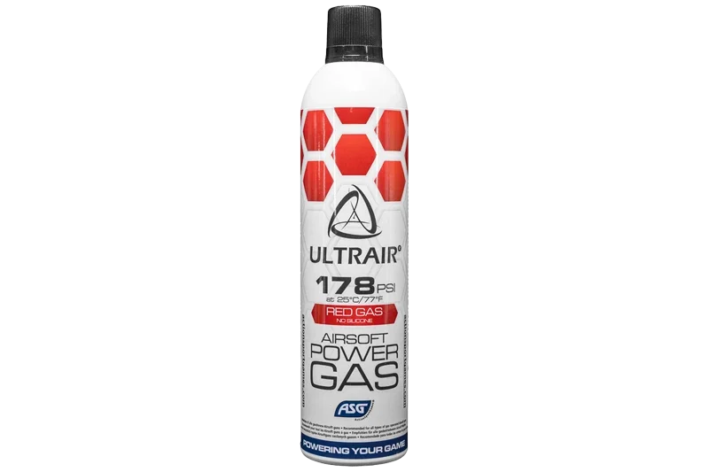 Cilindro de gas seco Ultrair 178 PSI ASG