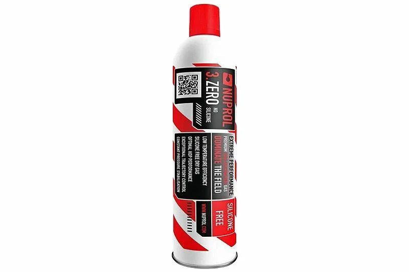 Bombona de gas 180 PSI Premium 3.ZERO sin silicona NUPROL