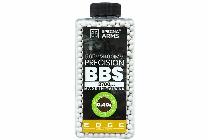 Bote de 2700 bolas bio Precision de 0,40 g EDGE ULTRA SPECNA ARMS
