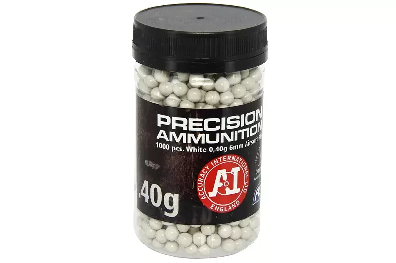 Botella de 1000 balines 0,40g Accuracy ASG