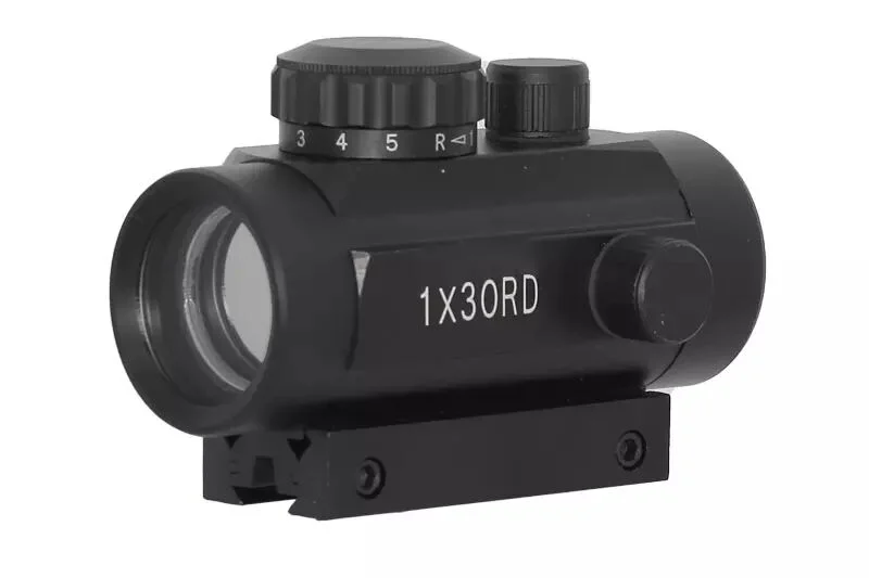 Mira de punto rojo BU 1x30 Black T-Eagle