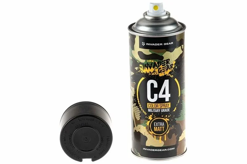 C4 pintura en spray extra mate de calidad militar Invader Gear