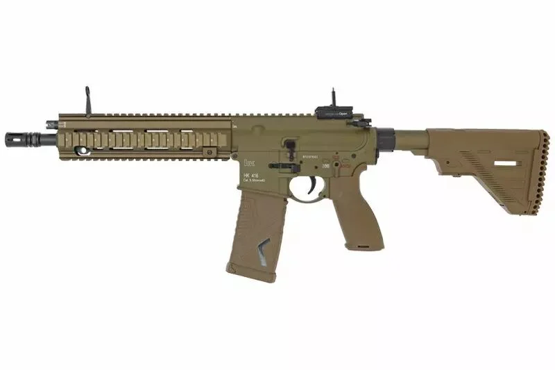 Réplica H&K416 A5 Verde Marrón UMAREX (Nueva Gen) AEG