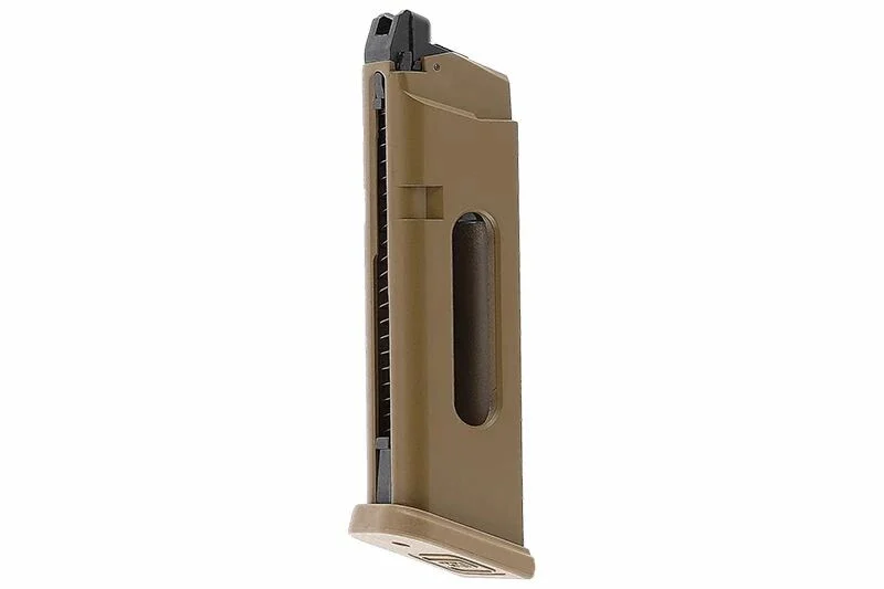 Cargador de CO2 de 18 cartuchos para Glock 19X réplica GBB Umarex