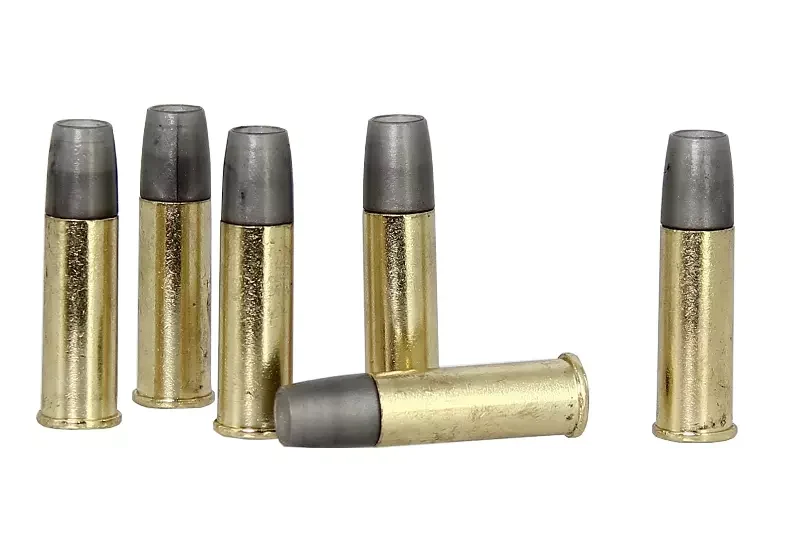 Juego de 6 cartucheras para réplica Schofield ASG CO2