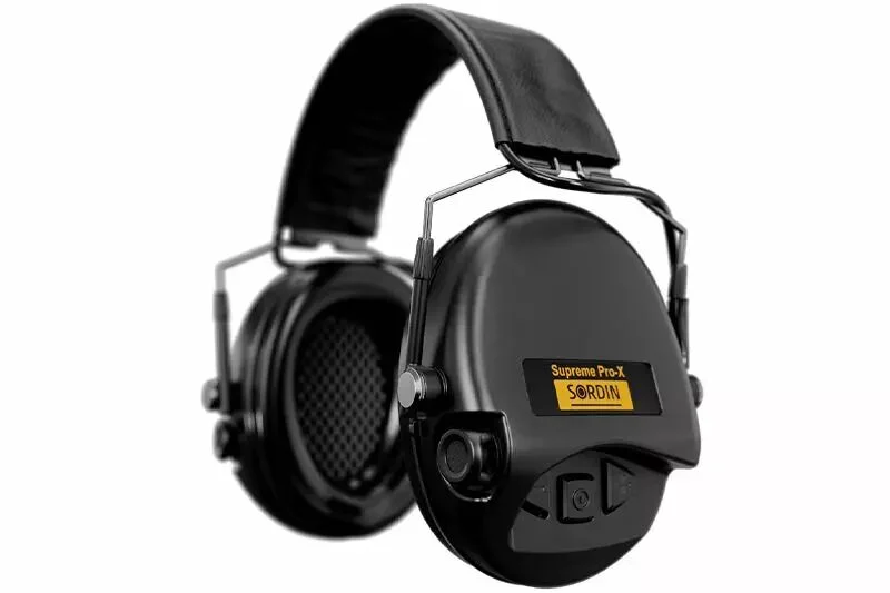 Casco Supreme Pro-X Slim Negro SORDIN