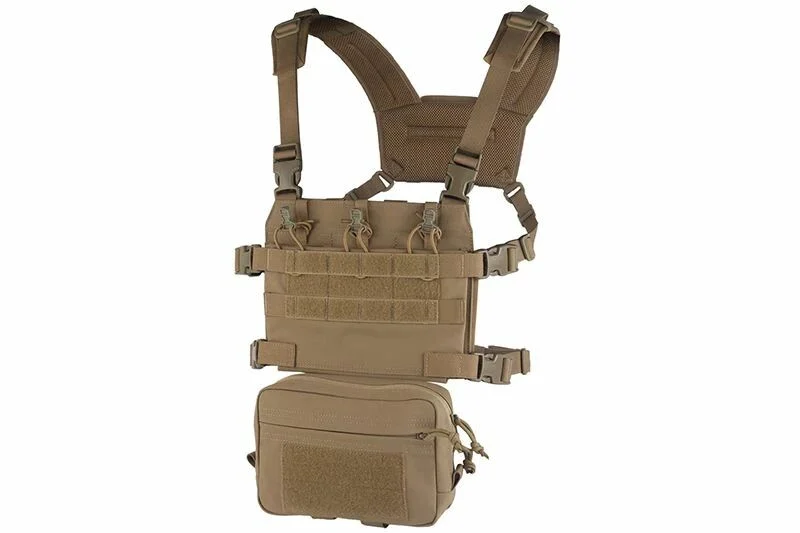Pecho Rig R Asalto Táctico Coyote Marrón WOSPORT