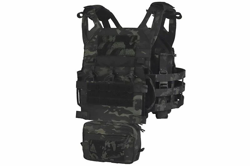 Set Porta Placas JPC 3.0 Assault Tactical Multicam Negro WOSPORT