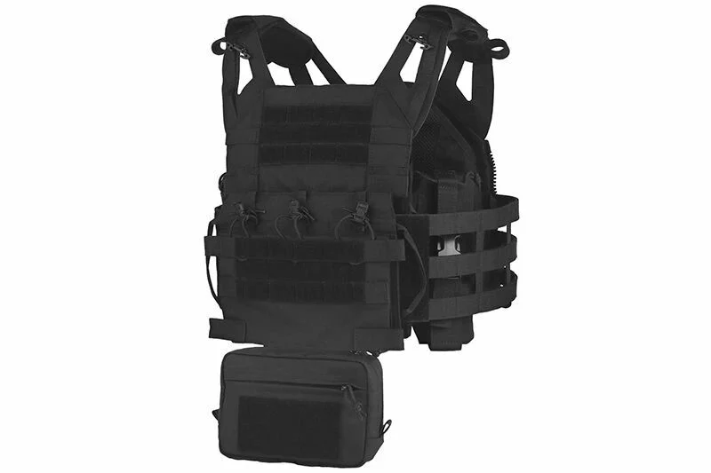 Set Porta Placas JPC 3.0 Assault Tactical Negro WOSPORT