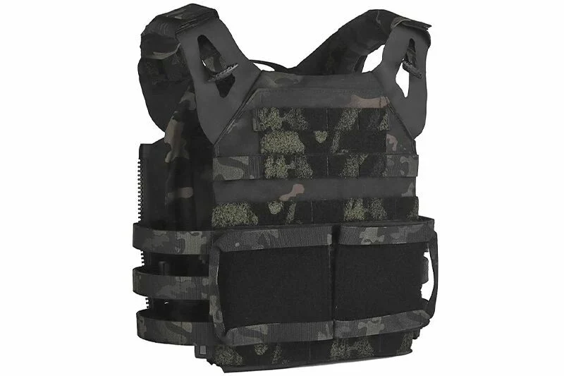 Porta Placas Nuevo JPC Tactical 2.0 Multicam Negro WOSPORT