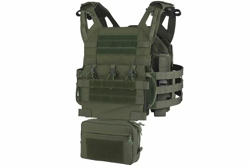 Set Porta Placas JPC 3.0 Asalto Táctico Ranger Verde WOSPORT