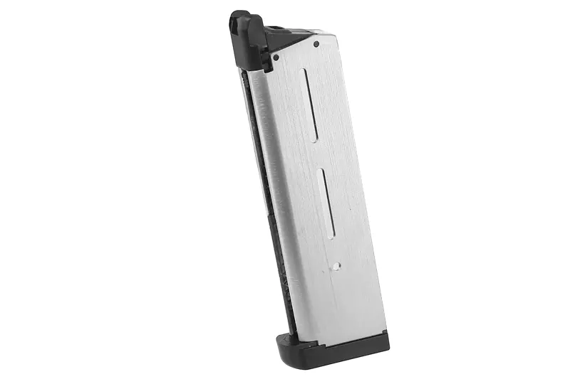 Cargador cromado de 26 bolas para 1911 KP-07 KJ Works Gaz