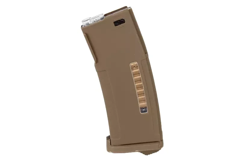Cargador SAIGO M4 Mid-cap 150 cartuchos con balas Tan