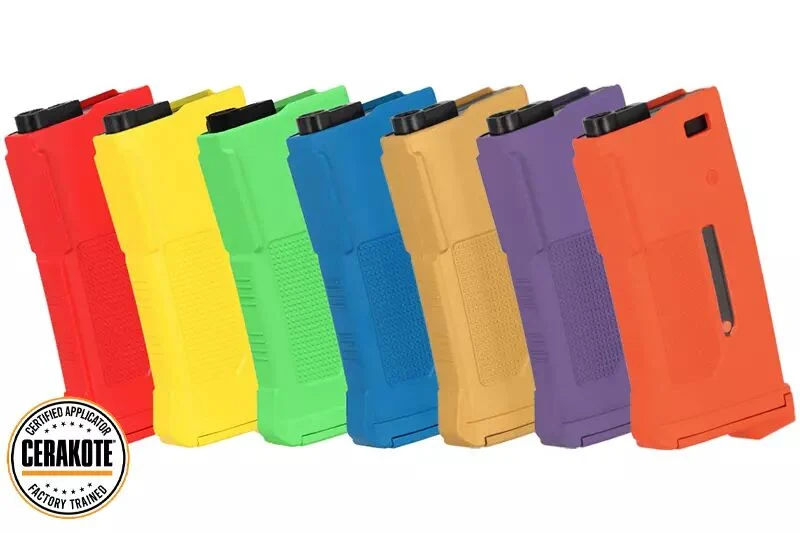 Cargador EPM1-S Cerakote corto de polímero mejorado de 170 balas de calibre medio