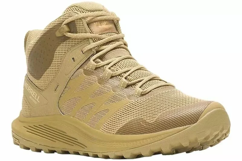 Zapatillas NOVA 3 MID Tactical WP Coyote Merrell