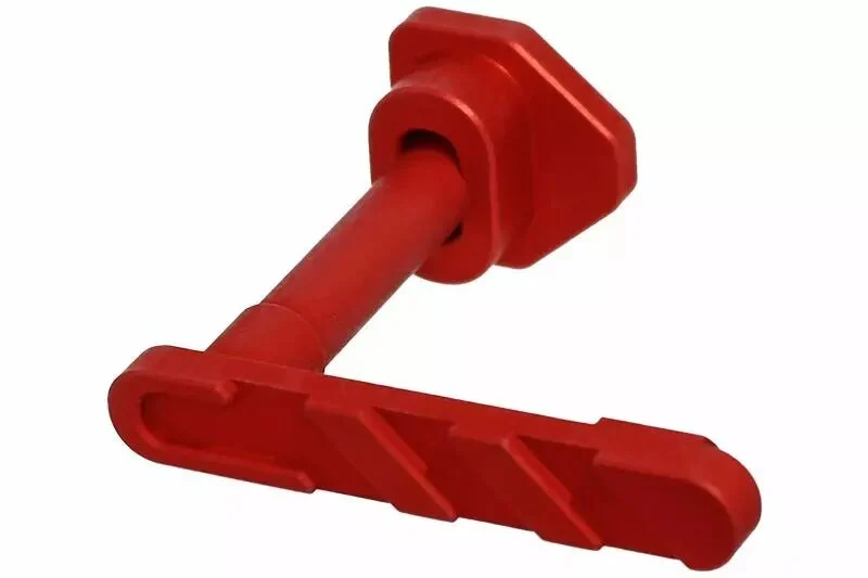 Mag release CNC M4/M16 Red Mancraft