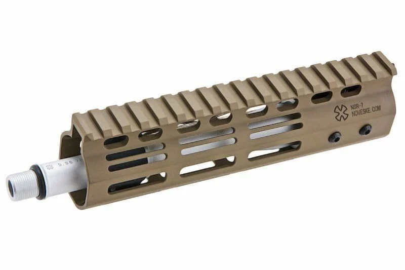 Guardamanos M-LOK NSR7 FDE para MWS Tokyo Marui GBBR CYMA