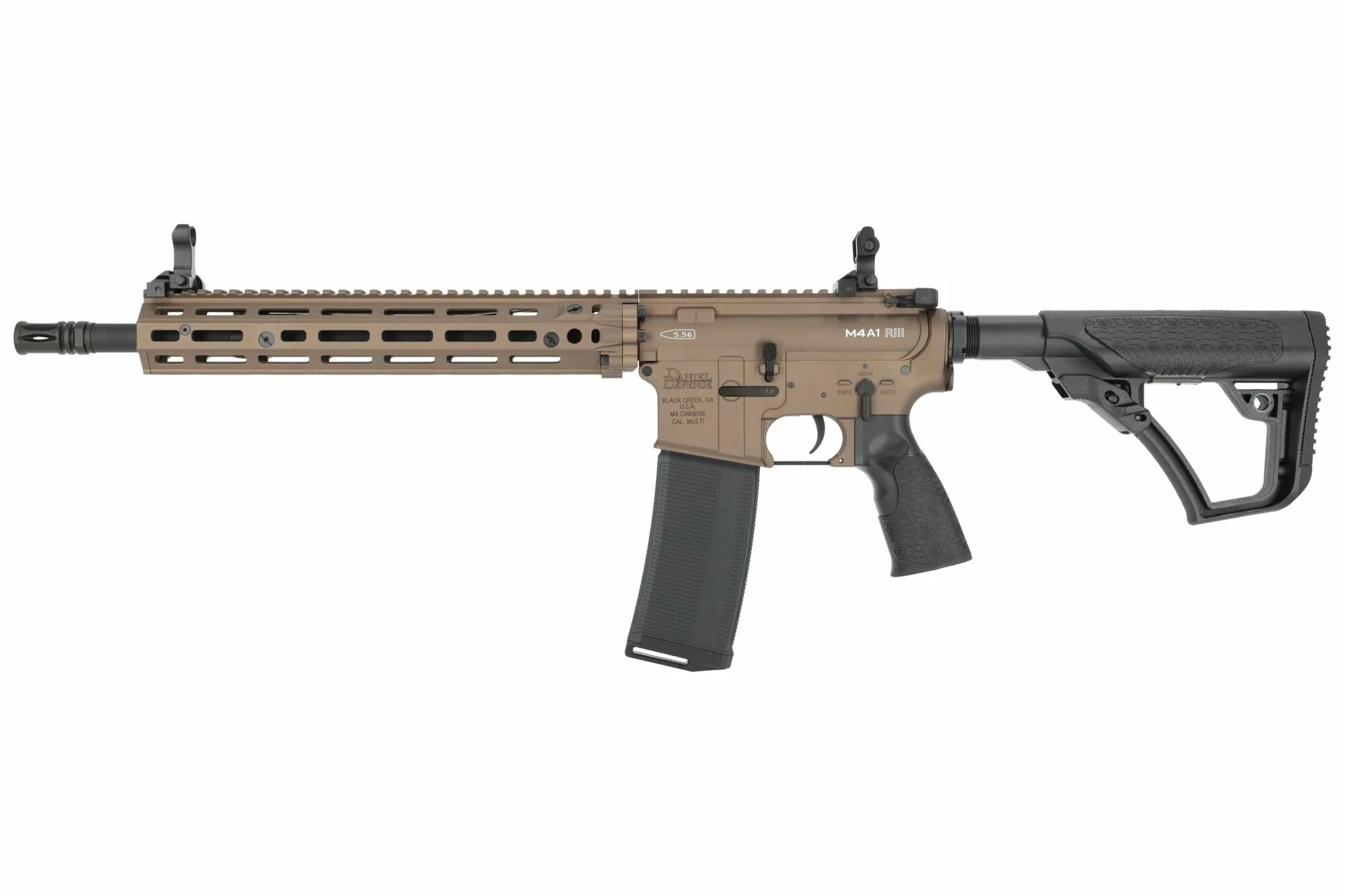 Réplica M4A1 RIII 14.5" Platino Daniel Defense DE CYMA AEG