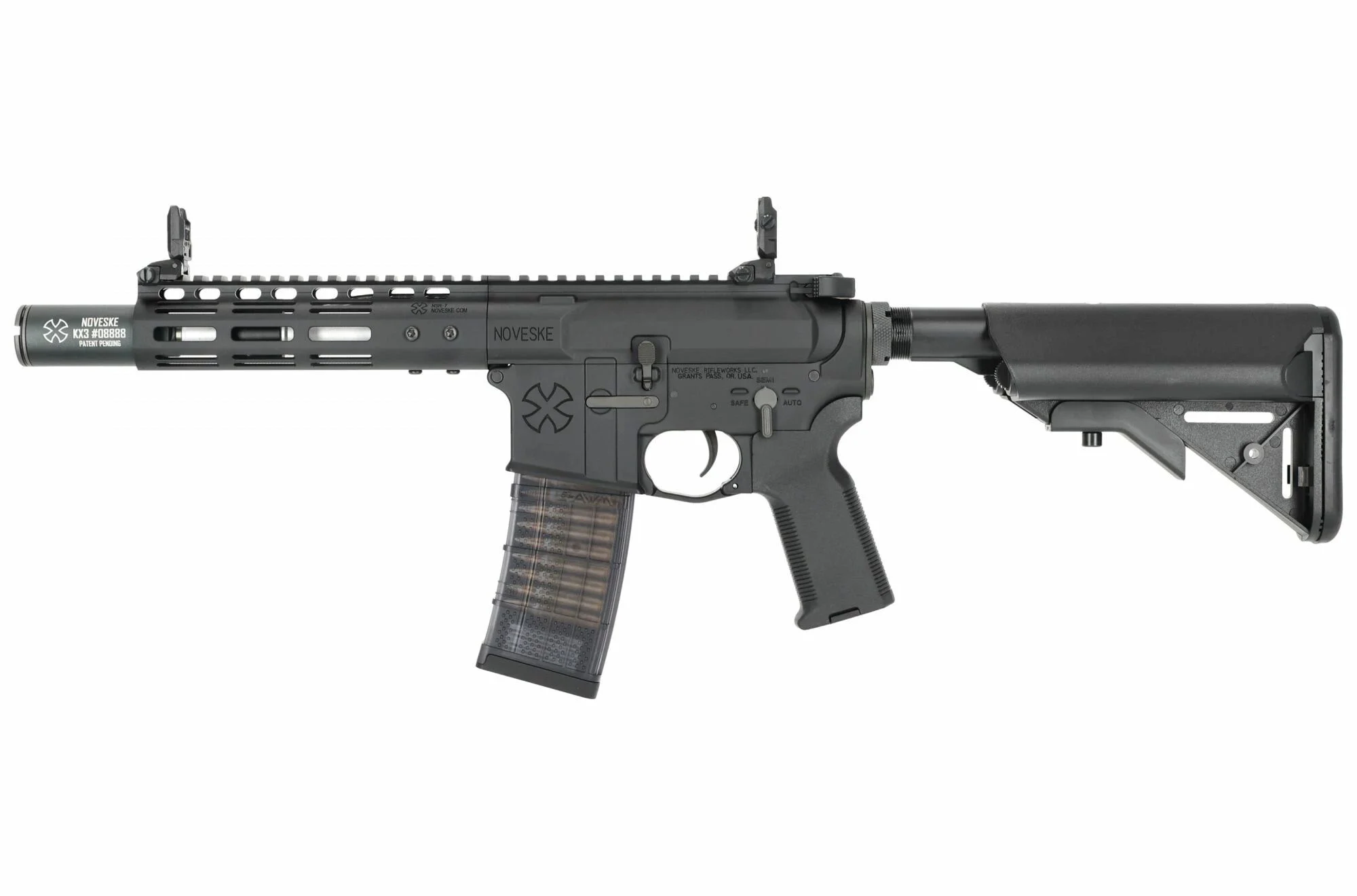 Réplica N4 NOVESKE EMG NSR7 Platino Negro CYMA AEG
