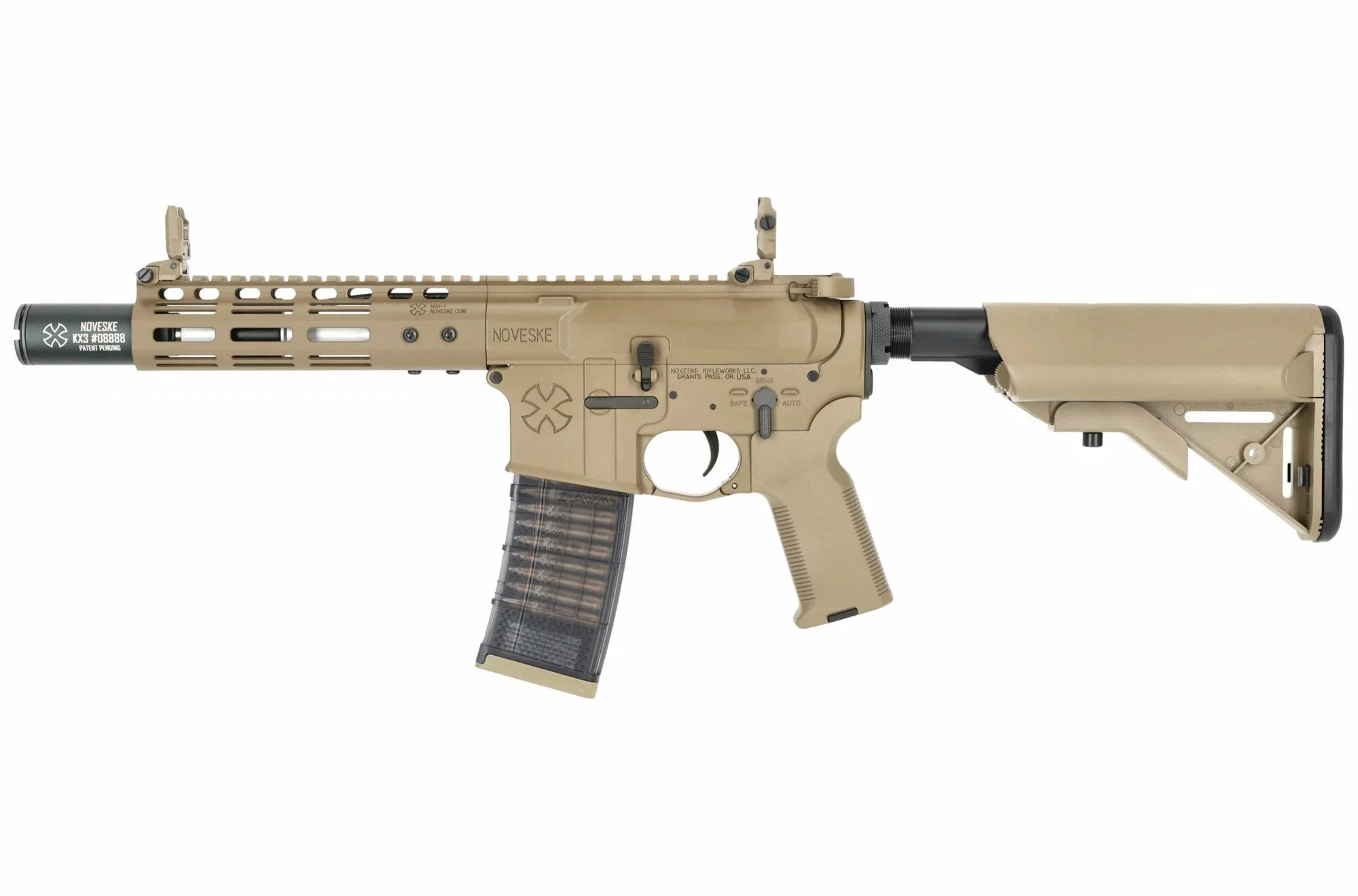Réplica N4 NOVESKE EMG NSR7 Platino Plano Tierra Oscura CYMA AEG