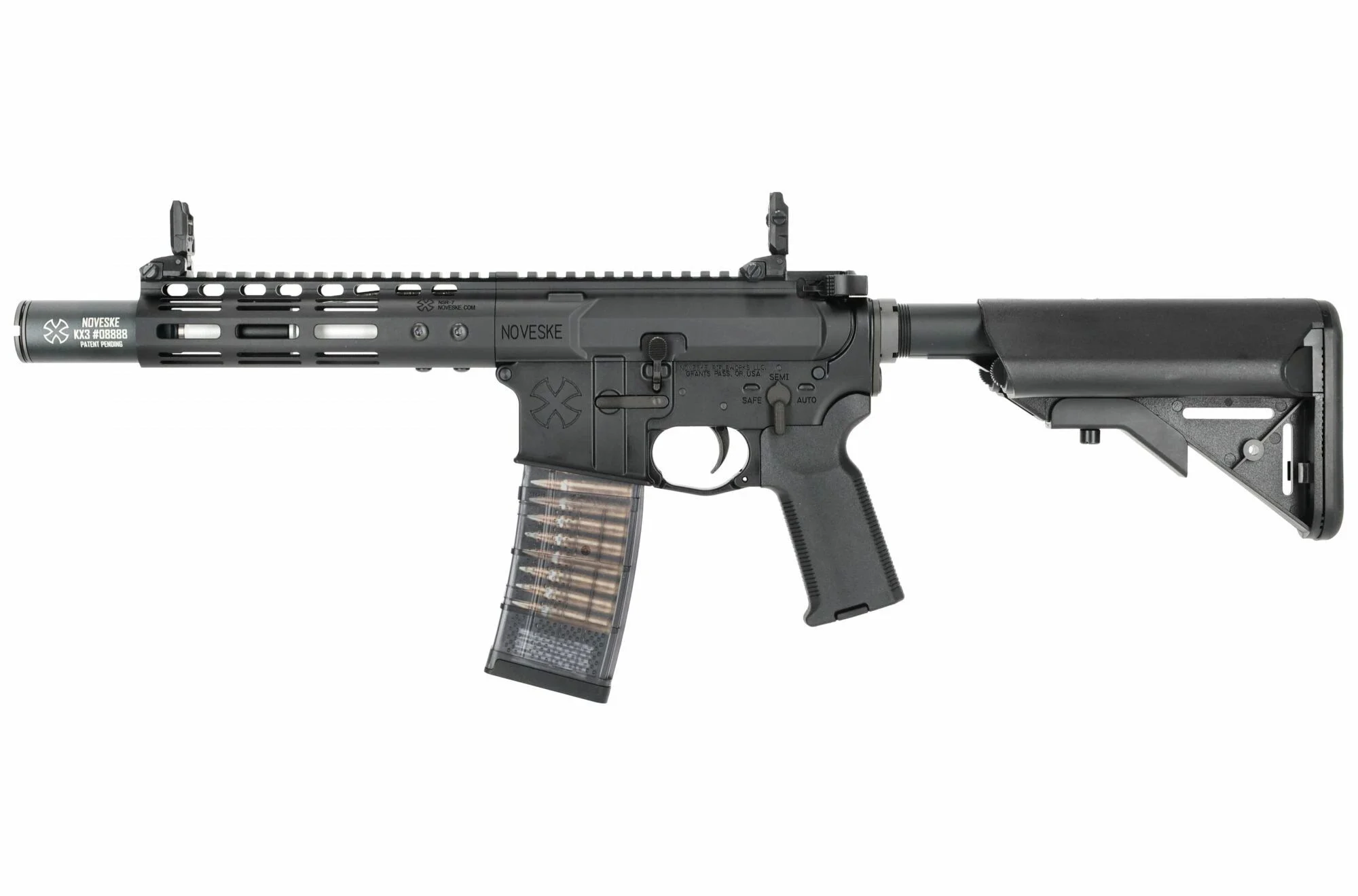 Réplica N4 NOVESKE EMG CGS 7" Negro CYMA GBBR