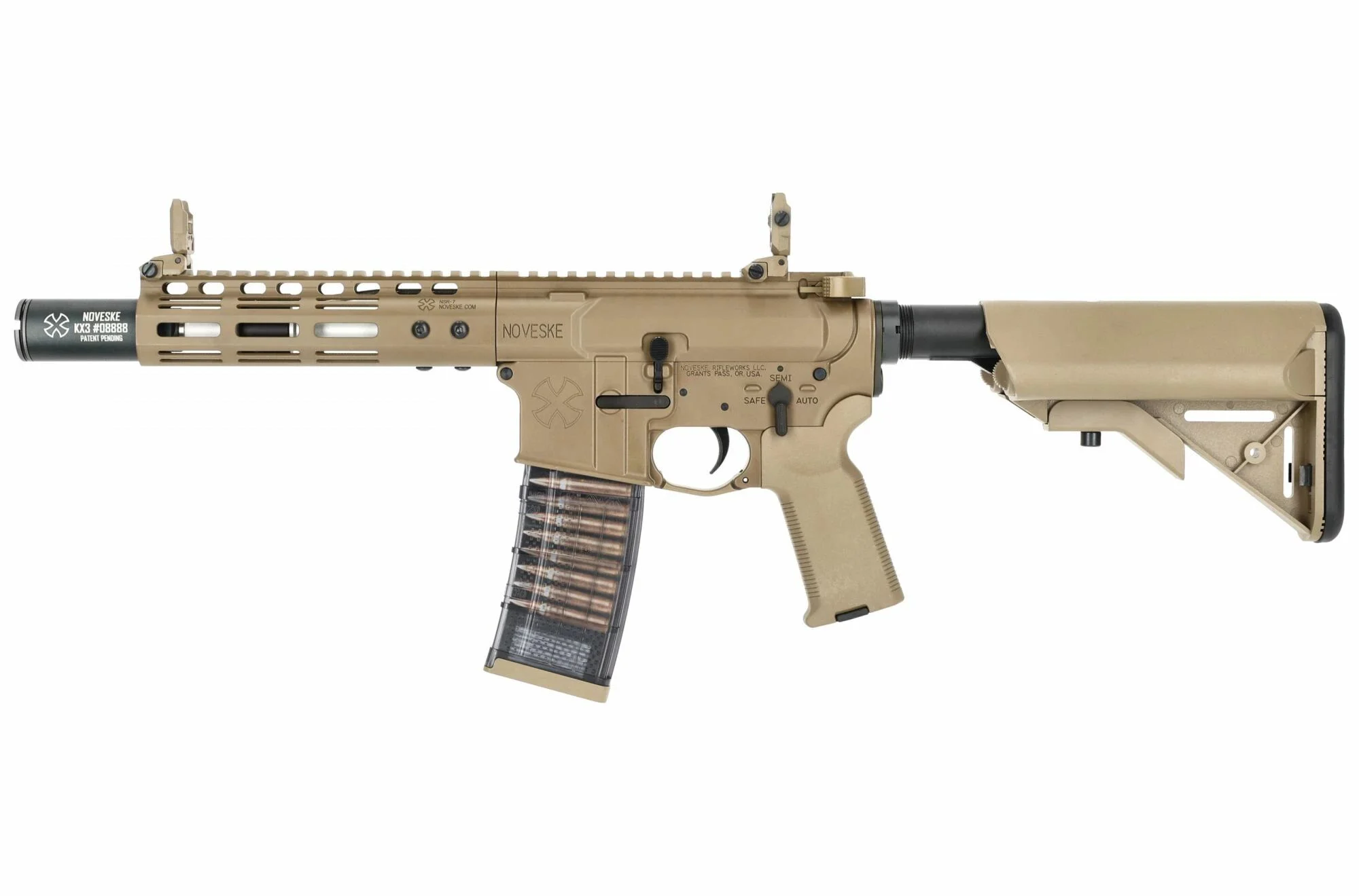 Réplica N4 NOVESKE EMG CGS 7" Tierra Oscura CYMA GBBR