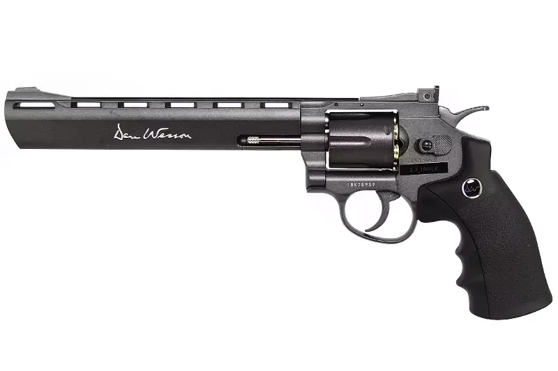 Dan Wesson 8" Revolver High Power CO2 Gris